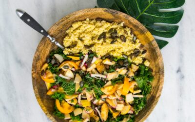 Harvest Kale and Quinoa Salad