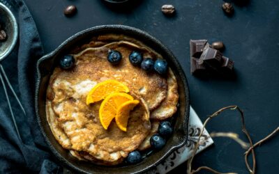 Blueberry Citrus Dutch Baby