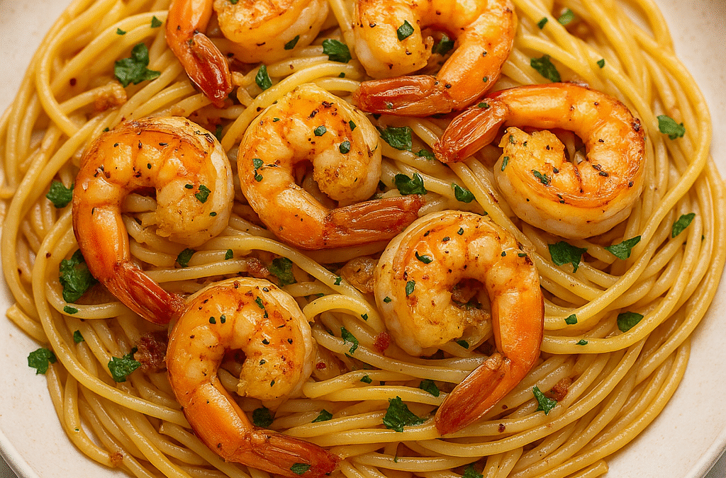 Garlic Shrimp Pasta Recipe – A Flavorful Italian-Inspired Dish
