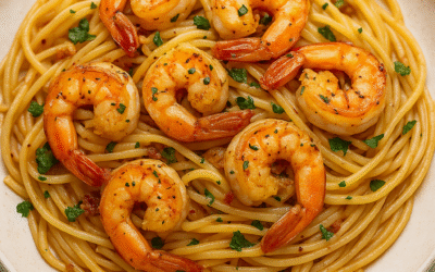 Garlic Shrimp Pasta Recipe – A Flavorful Italian-Inspired Dish