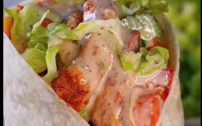 Delicious Homemade Chicken Wrap Recipe – Easy, Flavorful, and Perfect for Any Occasion
